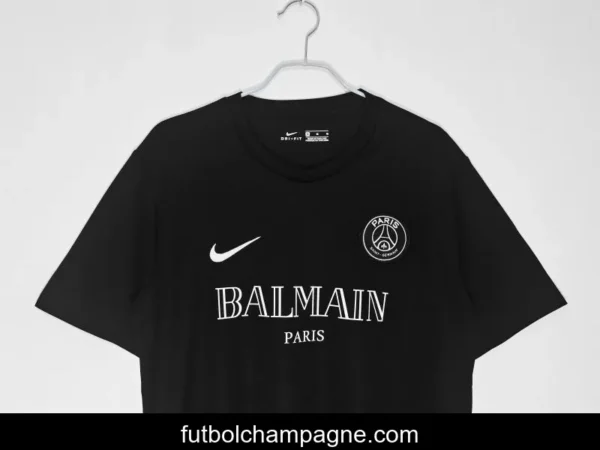 Retro 2020 PSGx Balmain Black Jersey - Image 9