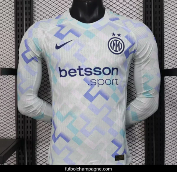 Player Version 25_26 Inter Milan Away WHITE Long Sleeve Jersey - Image 8