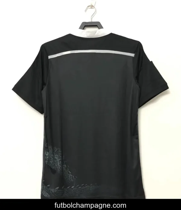 Retro 14_15 Real Madrid Third Dragon Black Soccer Jersey - Image 8