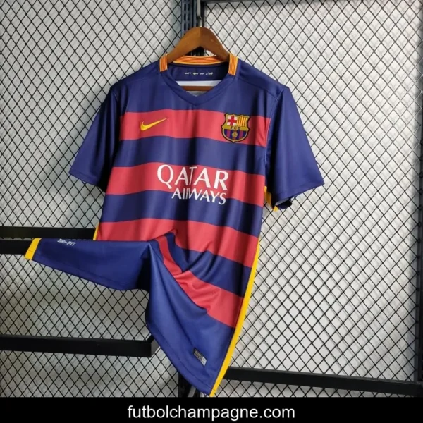 Retro 15_16 Barcelona Home Jersey - Image 7