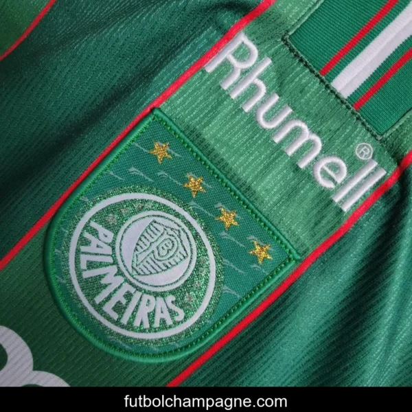 Retro 1999 Palmeiras Copa Libertadores Champion Home Jersey - Image 5
