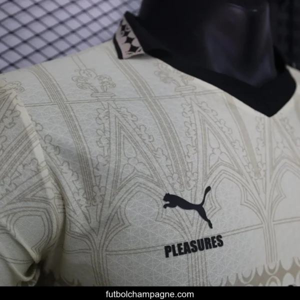 Player Version AC Milan x PLEASURES Forth White Jersey - Image 6