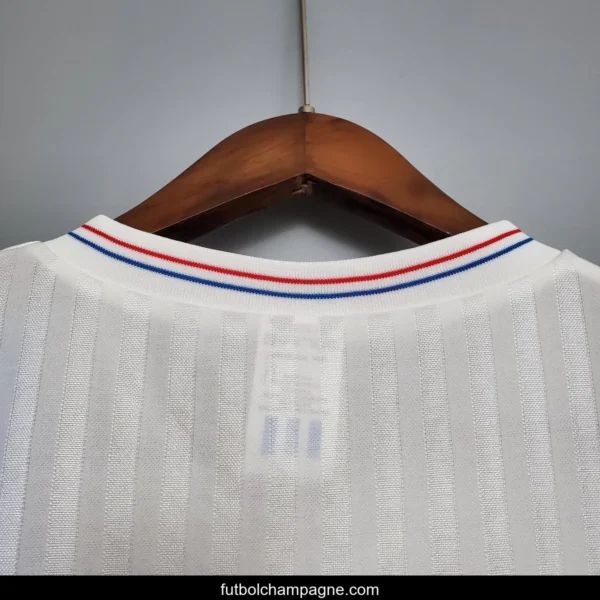 Retro Marseille 1990 home Soccer Jersey - Image 6