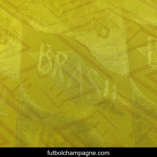 Retro 91_93 Brazil Home Soccer Jersey - Image 6