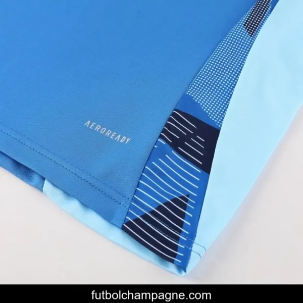 24_25 Adidas Blue Short Sleeve Jersey+Shorts - Image 12