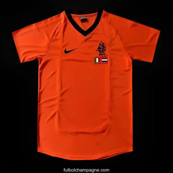 Retro 2000 Netherlands Home Jersey - Image 3