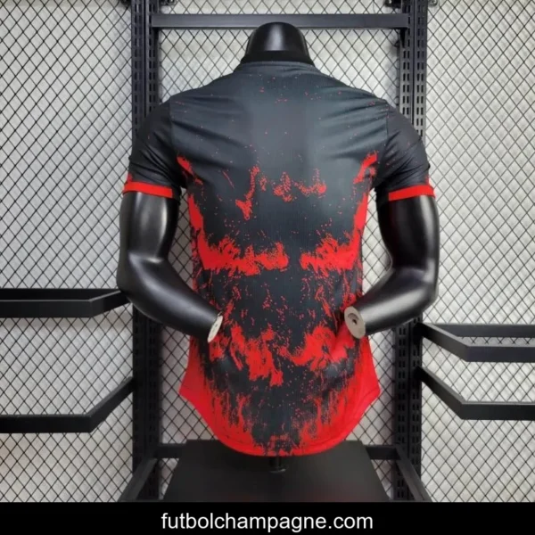 Player Version 24_25 Manchester United Black_Red Special Jersey - Image 6