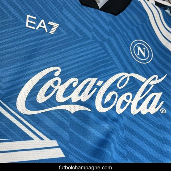 24_25 Napoli Blue Pre-Match Special Jersey - Image 9