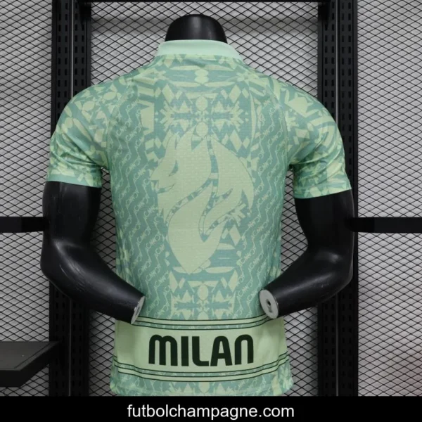 Player Version 24_25 AC Milan Green Special Jersey - Image 5