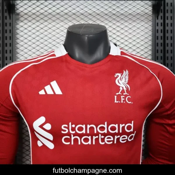 Player Version 25_26 LIverpool Home Long Sleeve Jersey - Image 7