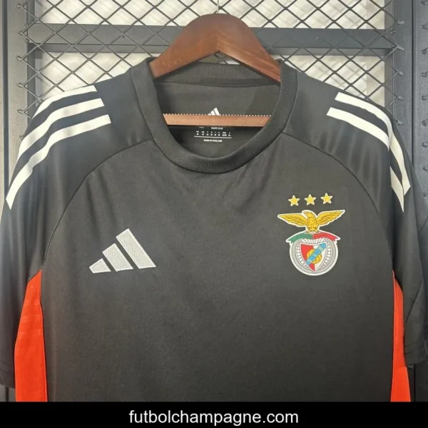 2025_26 Benfica Black Pre-match Training Jersey - Image 6