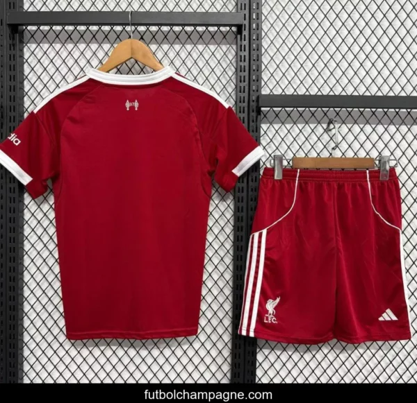 25_26 Kids Liverpool Home Jersey - Image 4
