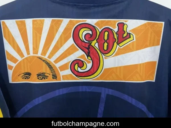 Retro 98_99 Club America Away Blue Jersey - Image 5