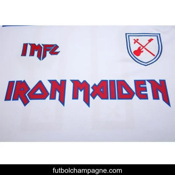 Retro 22_23 Iron Maiden X West Ham White Jersey - Image 11