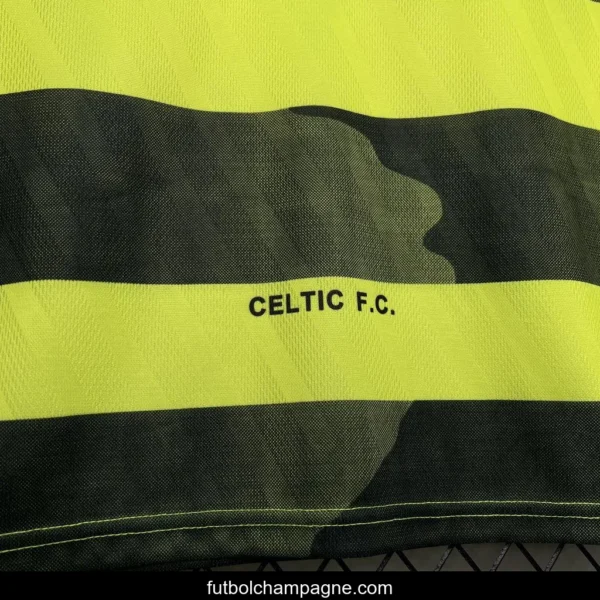 Retro 96_97 Celtic Away Yellow_Black Jersey - Image 7