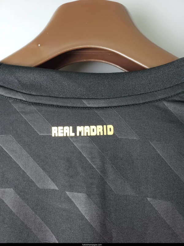 2012 Real Madrid black long sleeves Soccer Jersey - Image 6