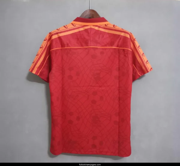 Retro 95_96 AS Roma Home Jersey - Image 5