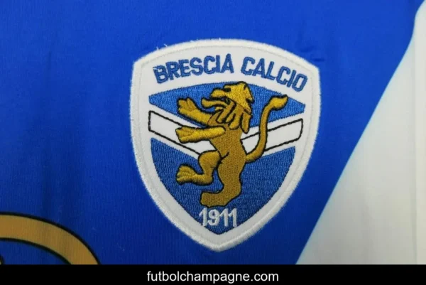Retro 03_04 Brescia Away Blue Jersey - Image 5