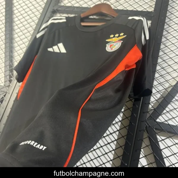 2025_26 Benfica Black Pre-match Training Jersey - Image 7