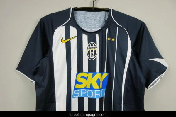 Retro 04_05 Juventus Third Blue_White Jersey - Image 6