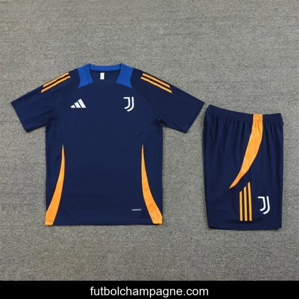 24_25 Juventus Navy Short Sleeve Jersey+Shorts - Image 10