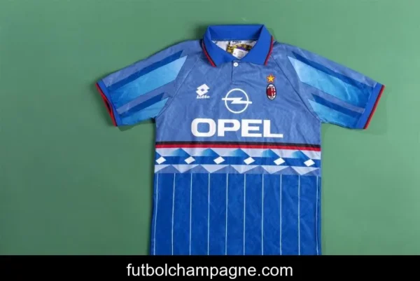 RETRO 94_95 AC Milan Second Away Game Soccer Jersey - Image 8