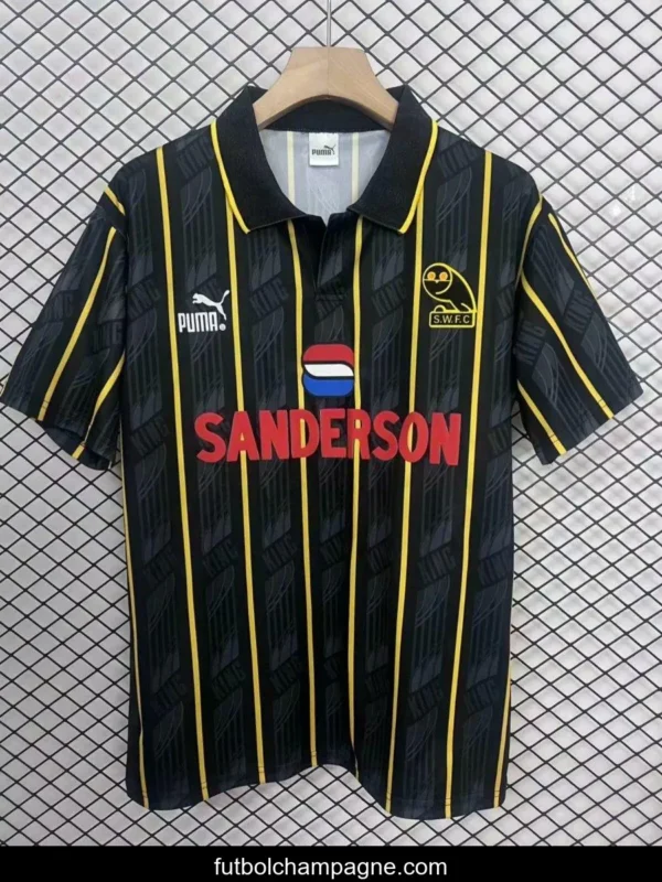 Retro Sheffield Wednesday Away Jersey - Image 5