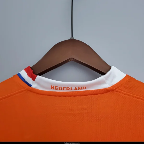 Retro Netherlands 2008 home Soccer Jersey - Image 5