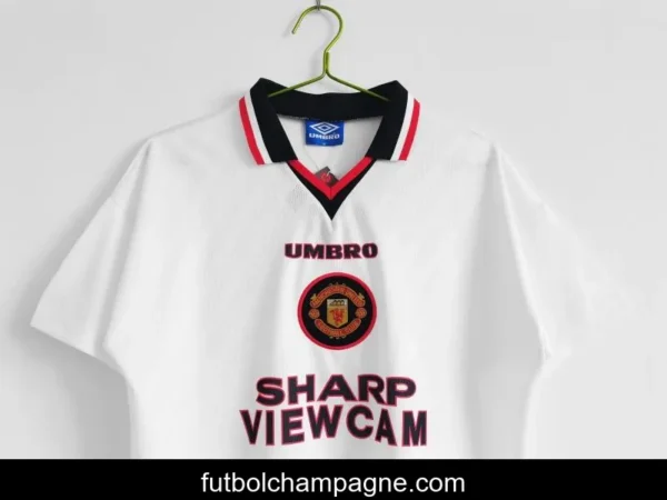 Retro 1996_97 Manchester United Away Soccer Jersey - Image 7