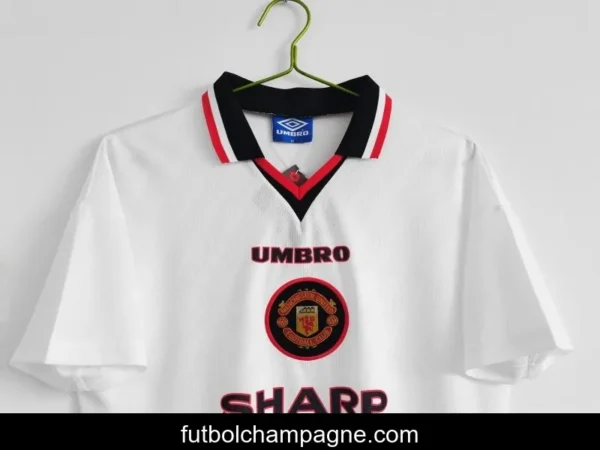 Retro 1996_97 Manchester United Away Soccer Jersey - Image 8
