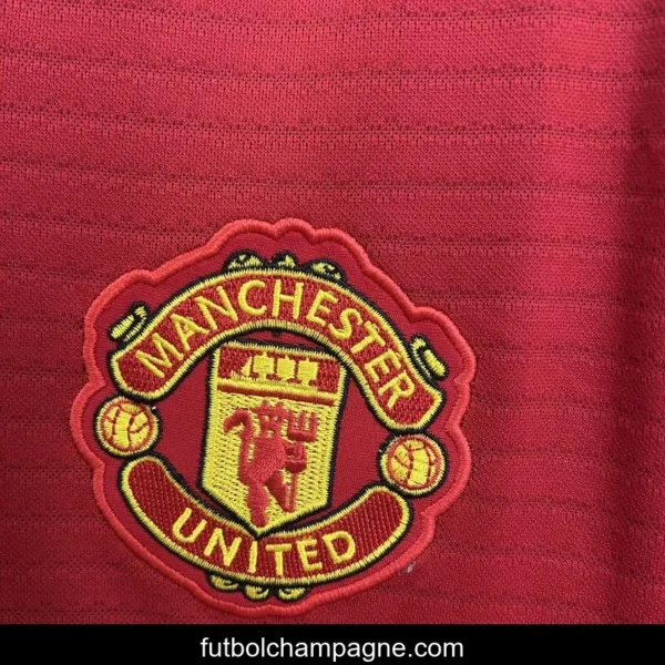 18_19 Retro Manchester United Home Jersey - Image 5