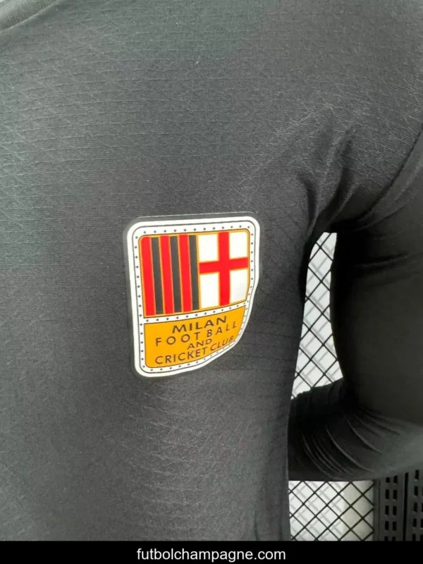 Player Version 24_25 AC Milan 125Th Anniversary Black Long Sleeve Jersey - Image 9