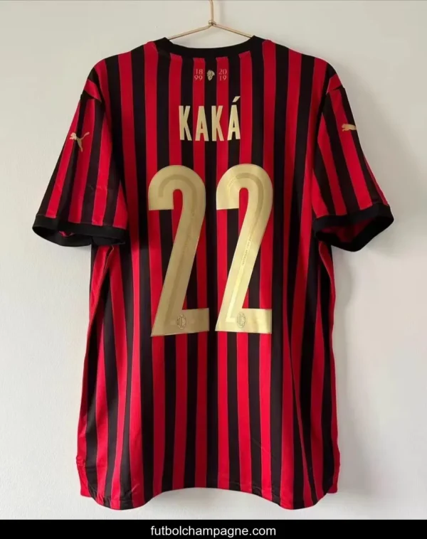 Retro 19_20 AC Milan Anniversary 120TH Home Jersey - Image 5