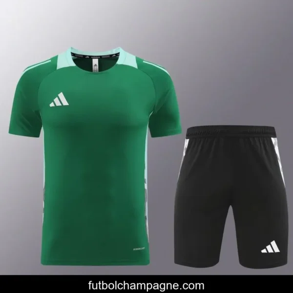 24_25 Adidas Green Short Sleeve Jersey+Shorts - Image 12