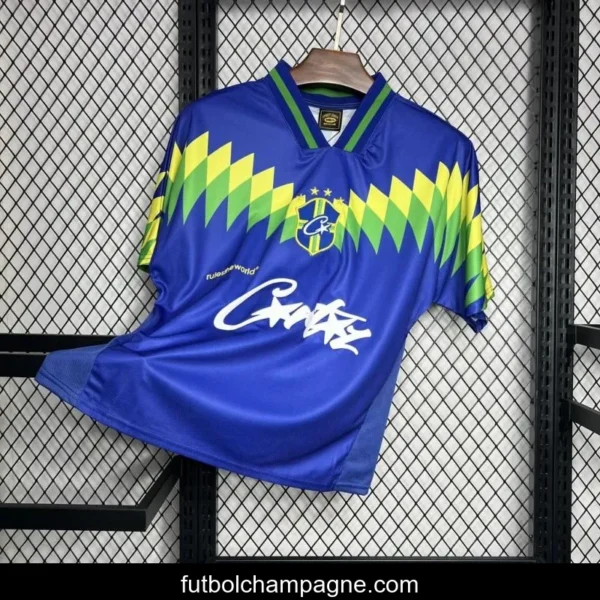 Retro 1995 Brazil Away Corteiz Jersey - Image 4