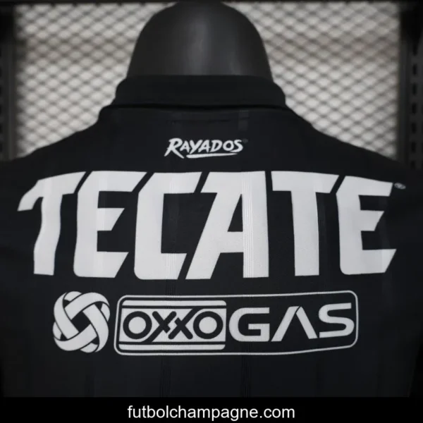 Player Version 24_25 Monterrey Third Black Jersey - Image 11