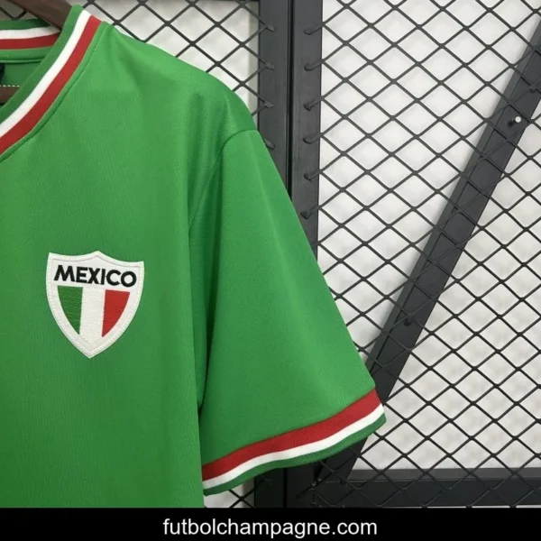 1970 Retro Mexico Home Jersey - Image 6