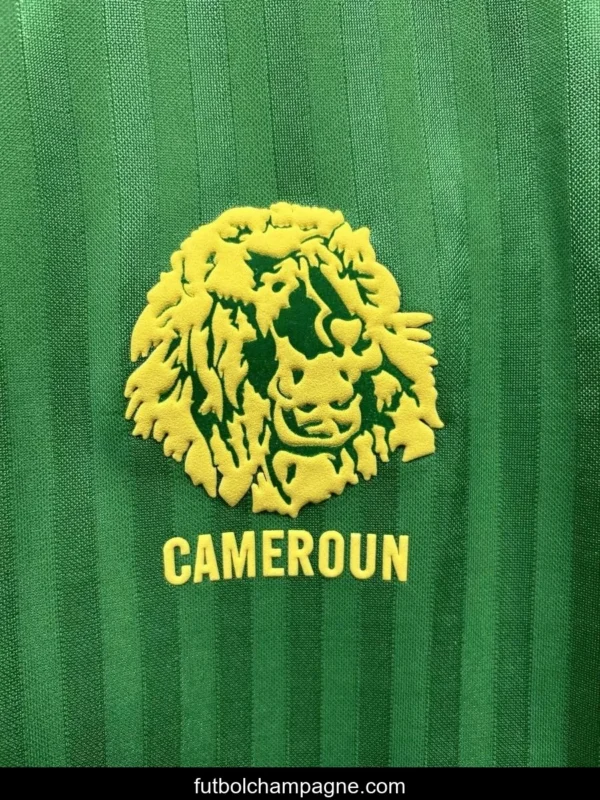 Retro 1990 Cameroon Home Jersey - Image 7