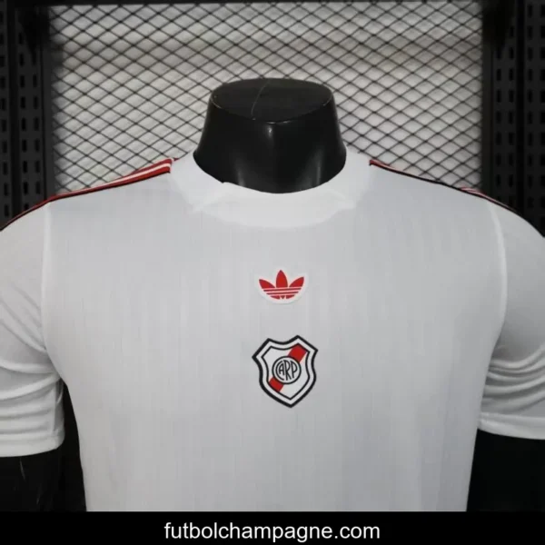 Player Version 25_26 River Plate White Casual Jersey - Image 6