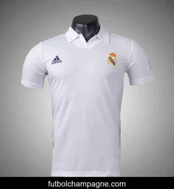 RETRO 01_02 Real Madrid Home Champion League Jersey (No Sponsor) - Image 10