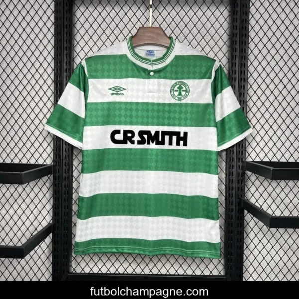 Retro 87_88 Celtic Home Jersey - Image 9