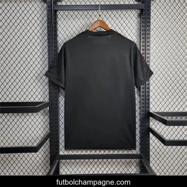 25_26 Manchester United New Year Training Black_Red Jersey - Image 6