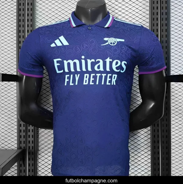 Player Version 25_26 Arsenal Blue with Geometric Pattern Jersey - Image 7