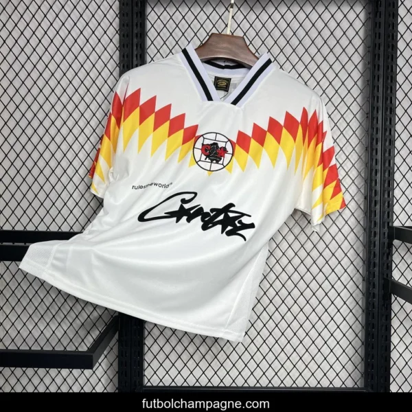Retro 1995 Club America White Corteiz Jersey - Image 6