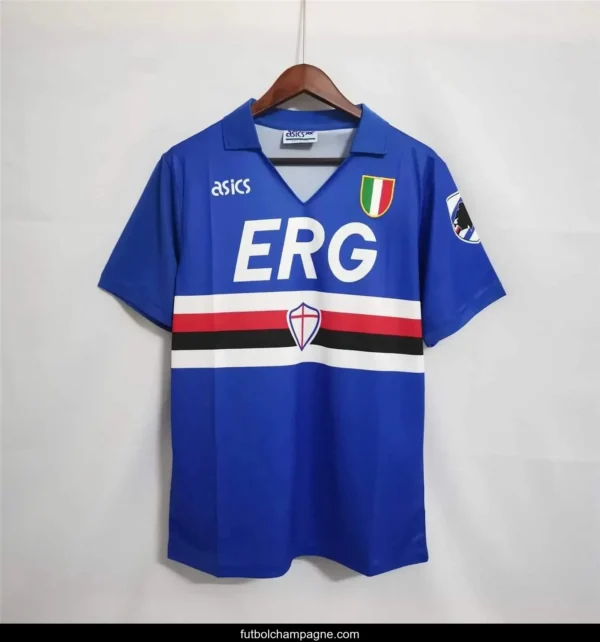 Retro 91_92 Sampdoria Home Jersey - Image 12