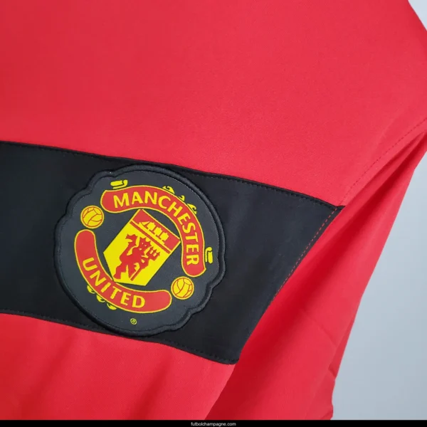 Retro 09_10 Manchester United home Soccer Jersey - Image 6
