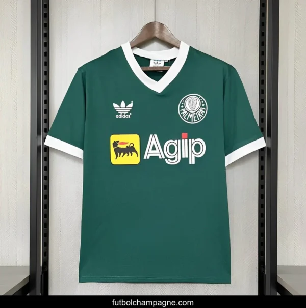 Retro 87_88 Palmeiras Home Jersey - Image 7