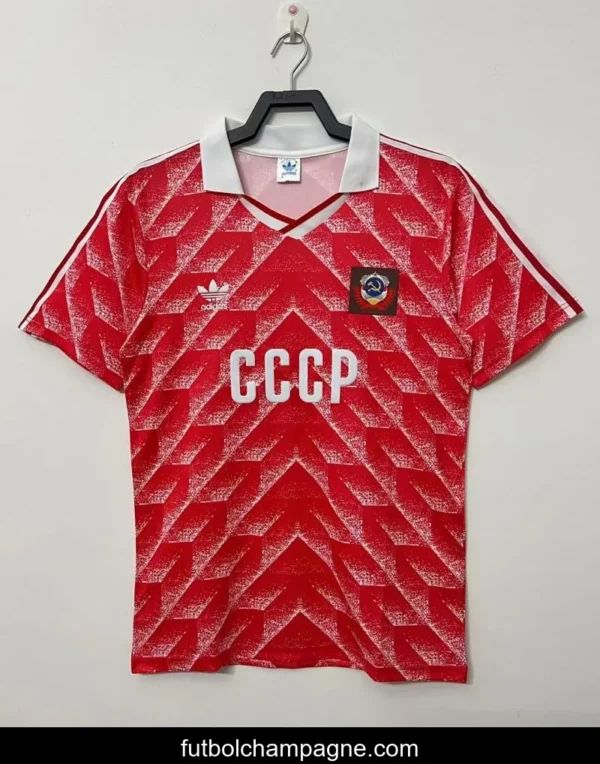 Retro 87_88 USSR Home Soccer Jersey - Image 6