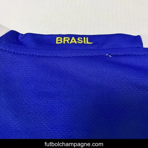 Retro 2006 Brazil Away Soccer Jersey - Image 5