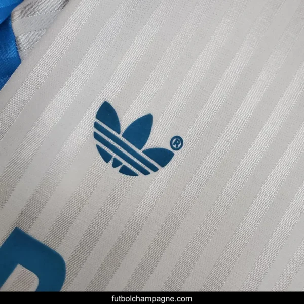 Retro Marseille 1990 home Soccer Jersey - Image 7